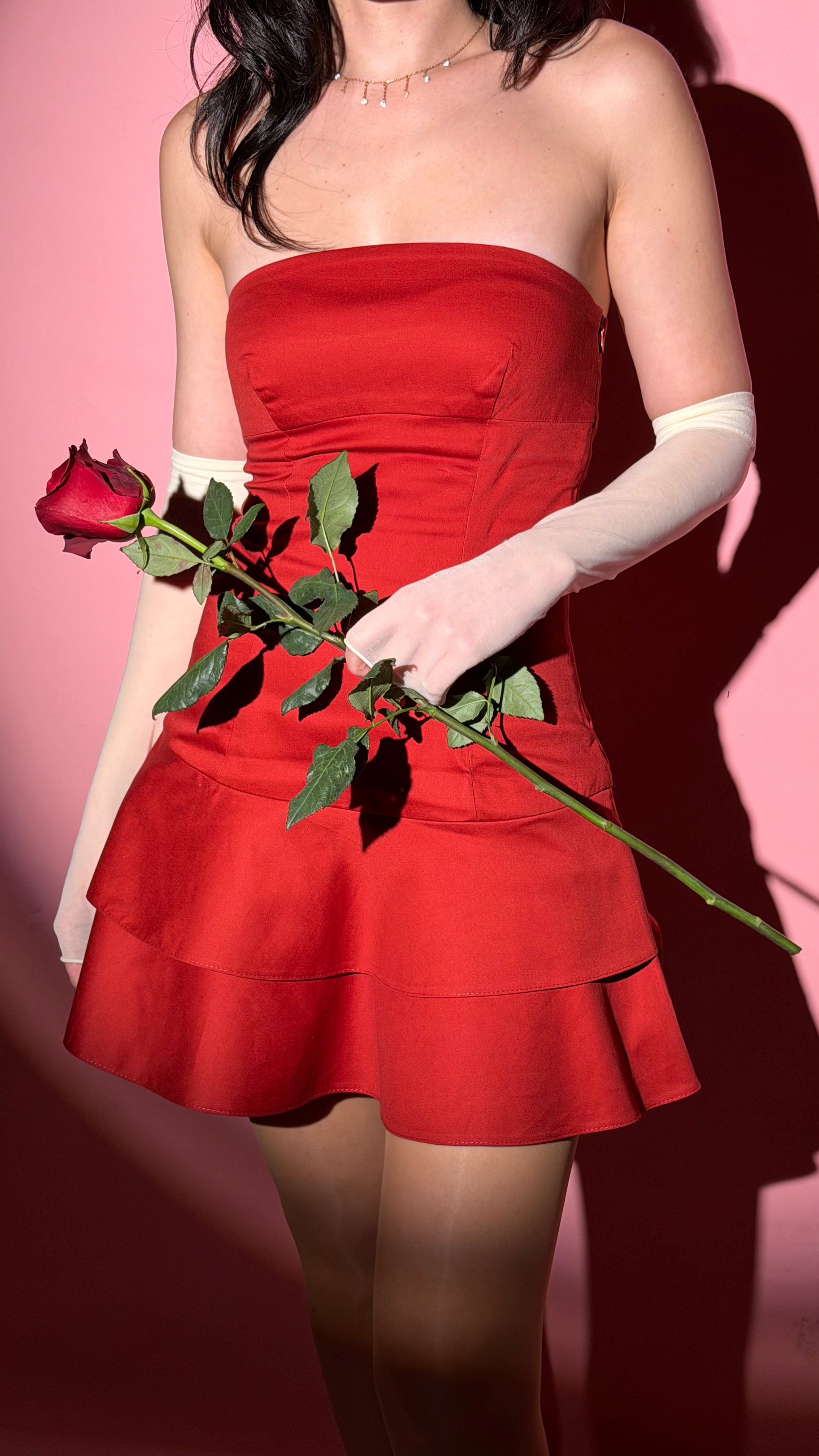 Flirt dress / red limited edition