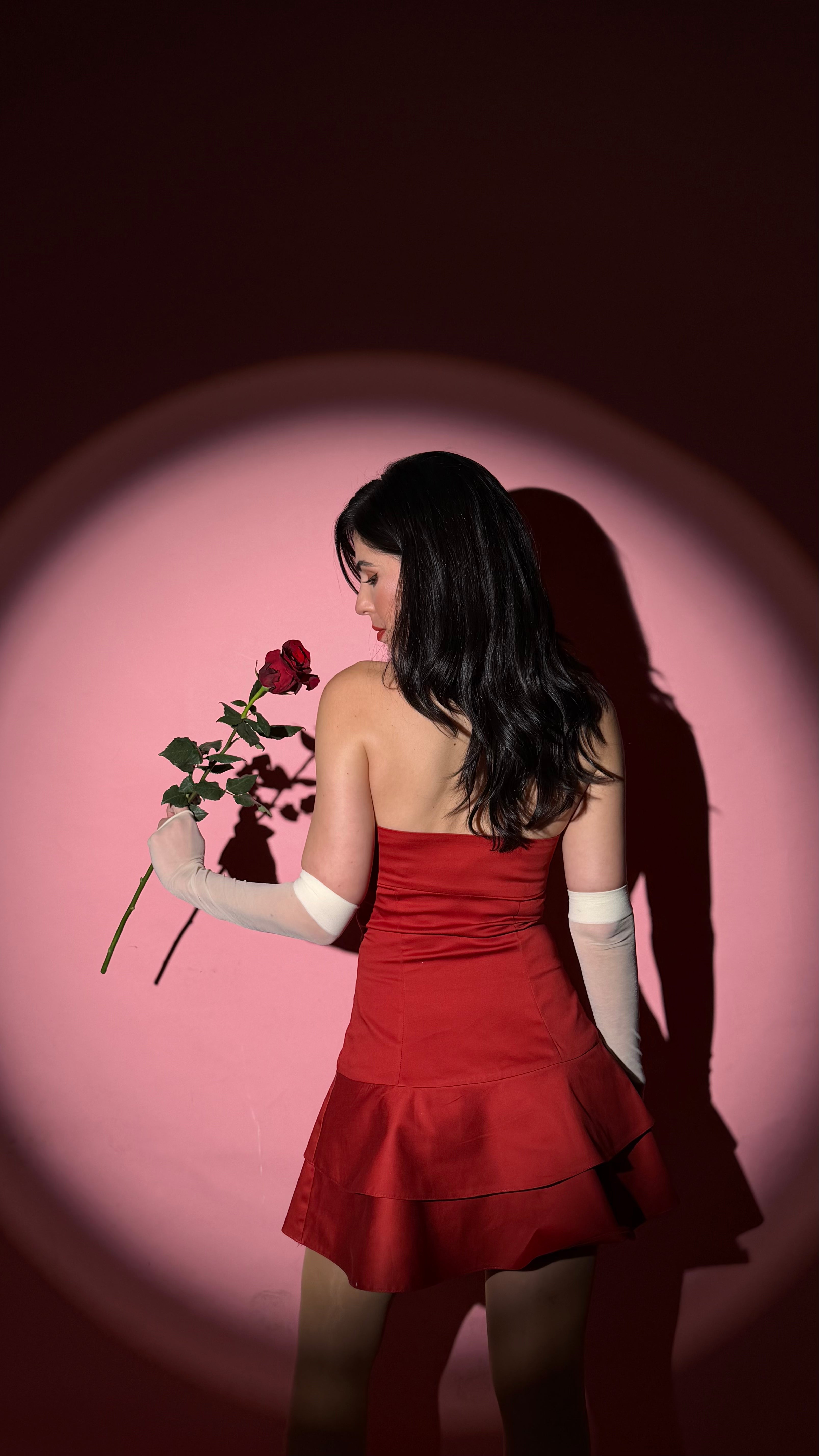 Flirt dress / red limited edition